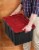 Sterilite Hinged Lid Industrial Tote Perspective: back