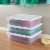 Sterilite 28 Quart Clear/White Storage Box Perspective: back