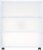 Sterilite 3-Drawer Wide Cart - White Perspective: back