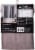 Maytex Smart Curtains™ Julius Ultimate Light Blocker Window Panel - Gray Perspective: back