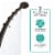 Maytex Mills Luminex Curved Aluminum Shower Curtain Rod - Oil Rubbed Bronze Perspective: back