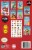 Paper Magic Super Mario™ Valentines with Tattoos & Heart Seals Perspective: back