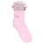 Earth Therapeutics® Aloe Vera Infused Spa Socks - Pink Perspective: back