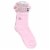Earth Therapeutics® Aloe Vera Infused Spa Socks - Pink Perspective: back