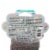Earth Therapeutics Socks Infused Socks - Grey - Pair - Pack of 3 Perspective: back