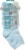Earth Therapeutics Blue Aloe Spa Socks Perspective: back