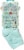 Earth Therapeutics Green & Confetti Aloe Socks Perspective: back