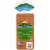 Arnold® Organic Thin Sliced Rustic White Bread Perspective: back