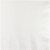 Creative Converting Touch of Color Beverage Napkin - White Perspective: back