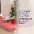 Homz 41Qt Clear Plastic Holiday Storage Container with Red Snap Lock Lid, 2 Pk Perspective: back
