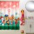Paw Patrol Girls Shower Curtain with Hooks - Skye Rolls On Perspective: back