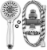 Waterpik® PowerSpray+ 2-in-1 Dual Shower Head - Chrome Perspective: back