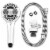 Waterpik® Twin PowerPulse Shower Head Perspective: back
