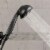 Waterpik® PowerPulse™ 6-Setting Handheld Showerhead - Matte Black Perspective: back