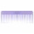 Conair® Ponytailer Icy Pastel Hair Combs - Assorted Perspective: back