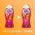 Softsoap Moisturizing Body Wash Juicy Pomegranate and Mango Perspective: back
