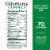 Nature's Bounty Elderberry Immune Support Gummies, 100 Mg Perspective: back