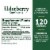Nature's Bounty Sambucus Elderberry 630mg Softgels Perspective: back
