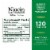 Nature’s Bounty Niacin 500mg Flush Free Vitamin Supplement Perspective: back