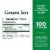 Nature's Bounty Green Tea Extract with EGCG 315 mg Capsules Perspective: back