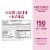 Nature's Bounty® Extra Strength Hair Skin & Nails Argan Oil Infused Softggels 5000mcg Perspective: back