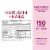 Nature's Bounty Optimal Solutions Advanced Hair, Skin and Nails Softgels, Biotin 5000 mcg Perspective: back