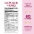 Nature's Bounty Optimal Solutions Hair, Skin & Nails Strawberry Gummy Vitamins, Biotin 2500 mcg Perspective: back