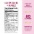 Nature's Bounty Optimal Solutions Hair, Skin & Nails Strawberry Gummy Vitamins, Biotin 2500 mcg Perspective: back