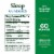 Nature's Bounty Melatonin 3 mg Sleep Aid Gummies Perspective: back