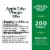 Nature’s Bounty Apple Cider Vinegar 480 mg Tablets Perspective: back