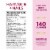 Nature's Bounty Optimal Solutions Hair Skin and Nails Strawberry Gummy Vitamins, Biotin 2500 mcg Perspective: back