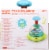 Bright Starts™ Press & Glow Spinner™ Toy Perspective: back