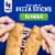 Jack’s Pull-Apart Supreme Pizza Sticks Extra Large Pizza Frozen Snack Rolls Perspective: back