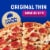 Jack's Meat Lover's Thin Crust Frozen Pizza Perspective: back
