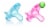 Philips Avent 3+ Months Assorted Soothie Baby Pacifiers Perspective: back