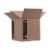 Duck® Moving and Storage Box - Brown Perspective: back