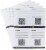 Duck® Pack and Track™ Shipping Labels - White Perspective: back