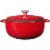 Lodge Enameled Cast Iron Dutch Oven - Red Perspective: back