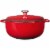 Lodge Dutch Oven Enameled Cast Iron - Red Perspective: back