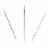 SINGER® Self-Threading Hand Needles - Silver Perspective: back