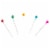SINGER® Pearlized Head Pins Perspective: back