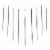 SINGER® Assorted Needles with Bonus Threader Perspective: back
