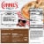 Connie's® Sausage Classic Thin Crust Frozen Pizza Perspective: back