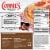 Connie's Uncured Pepperoni Classic Thin Crust Frozen Pizza Perspective: back