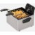 Presto® ProFry Dual Basket Silver Stainless Steel Deep Fryer Perspective: back