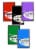 Top Flight College Rule 1-Subject Notebook - Assorted Perspective: back