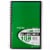 Top Flight College Rule 3-Subject Notebook - 108 Sheets - Assorted Perspective: back
