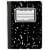 Top Flight Mini Composition Book - 80 Sheets - Assorted Perspective: back