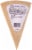 Stella® Aged Asiago Cheese Wedge Perspective: back