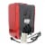 Comfort Zone® Mini Ceramic Tabletop Electric Fireplace Heater Perspective: back